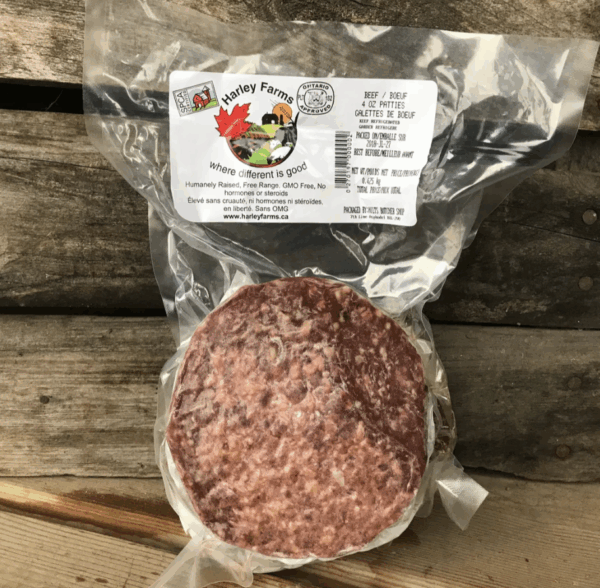 Grass Fed Beef Burgers, 4oz (4 Patties)